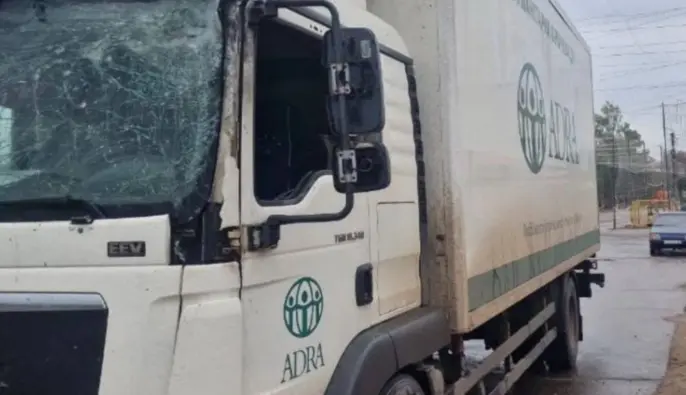 У Золочеві дрон атакував волонтерів під час роздачі допомоги
