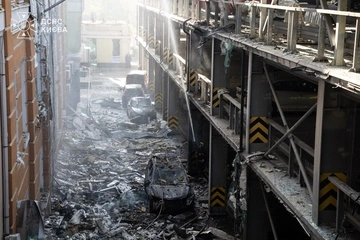 Спасатели показали последствия российской атаки на Киев — фото