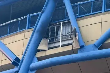 Після обстрілу росіян у Харкові постраждав стадіон Металіст, - ОВА