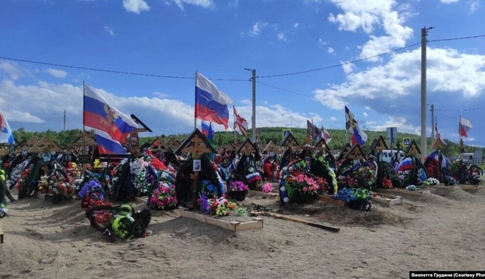 Журналисты установили имена более 266 тысяч погибших российских военных