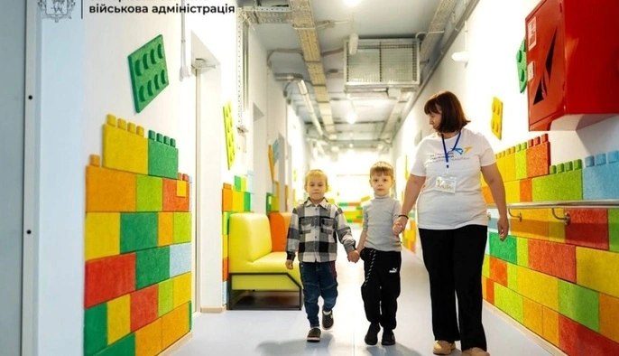 В Запорожье заработал первый подземный детский сад
