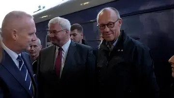 Неоголошений візит: до Києва прибув канцлер Німеччини Фрідріх Мерц