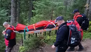 На горе Хомяк в Карпатах скончался мужчина