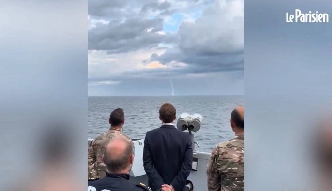 Во Франции состоялся первый запуск M51.3 с подлодки: за испытанием следил Макрон