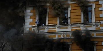 Ремонтувати будівлю НАН у Києві зараз немає сенсу: архітектор розповів про необхідні роботи