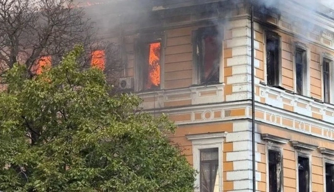 В НАН повреждено около 40% помещений из-за атаки РФ: здание законсервируют