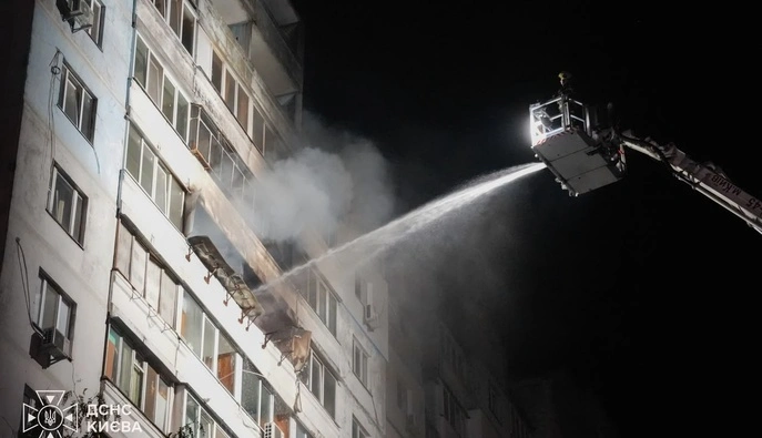 У Києві вже 11 постраждалих через російську атаку
