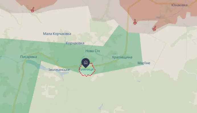 Россия заявила о захвате Кияницы в Сумской области: в ВСУ прокомментировали