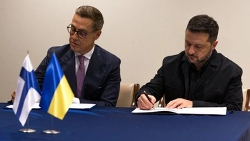 Украина получит от Финляндии амуницию для F-16 против реактивных дронов