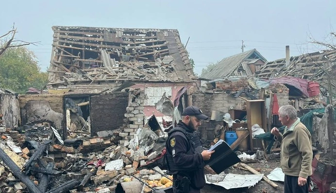 В Кировоградской области в результате атаки РФ повреждены девять частных домов