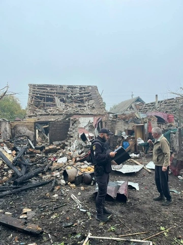 В Кировоградской области в результате атаки РФ повреждены девять частных домов