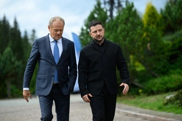 Зеленський обговорив із Туском оборонні потреби України на тлі посилення обстрілів