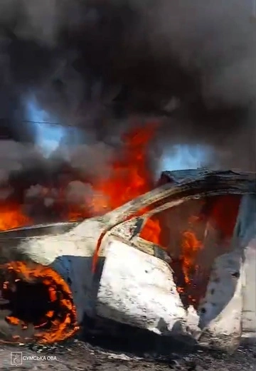 Окупанти вдарили по цивільному автомобілю на Сумщині — водій загинув
