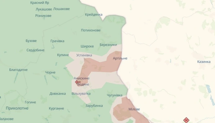 Російські війська просунулися у трьох областях — DeepState