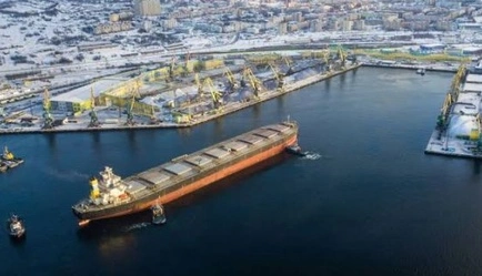 Росія вперше відправила зерно на експорт через порт Мурманськ