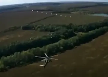 ЗСУ уразили FPV-дроном модернізований ударний гелiкоптер росіян