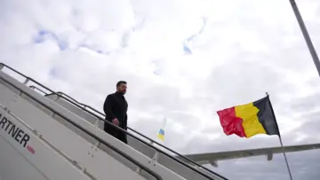Зеленський прибув до Брюсселя на засідання Євроради та перемовини з партнерами