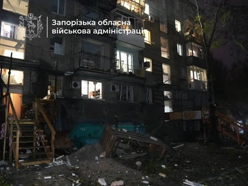 Россия атаковала Запорожье ракетами: ранены пять человек, среди них ребенок