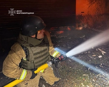 Россия массированно атаковала Житомирщину: поврежденные объекты энергетики и жилые дома
