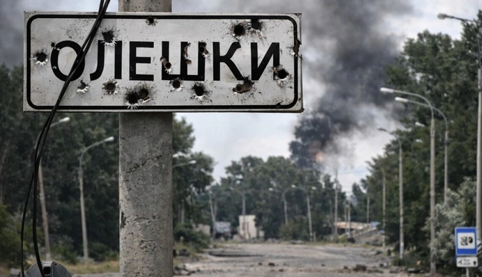 Евакуація цивільних з Олешок потребує безпечних маршрутів і міжнародного контролю — правозахисник