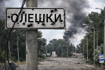 Евакуація цивільних з Олешок потребує безпечних маршрутів і міжнародного контролю — правозахисник