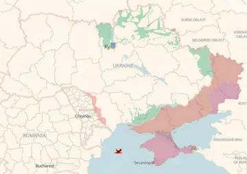 Карта боевых действий в Украине онлайн: какая ситуация на фронте сегодня