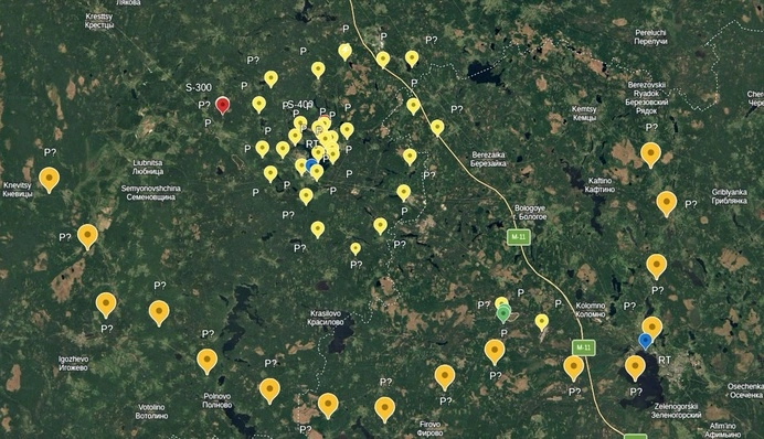 Итого — более 50: вокруг резиденции Путина появились новые башни ПВО — OSINT