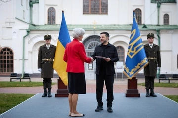 В Украине начали работу пять новых послов иностранных государств, несмотря на атаки РФ — ОП