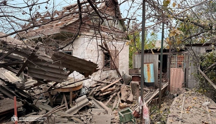 Россияне атаковали пять районов Днепропетровщины: один человек погиб, двое ранены