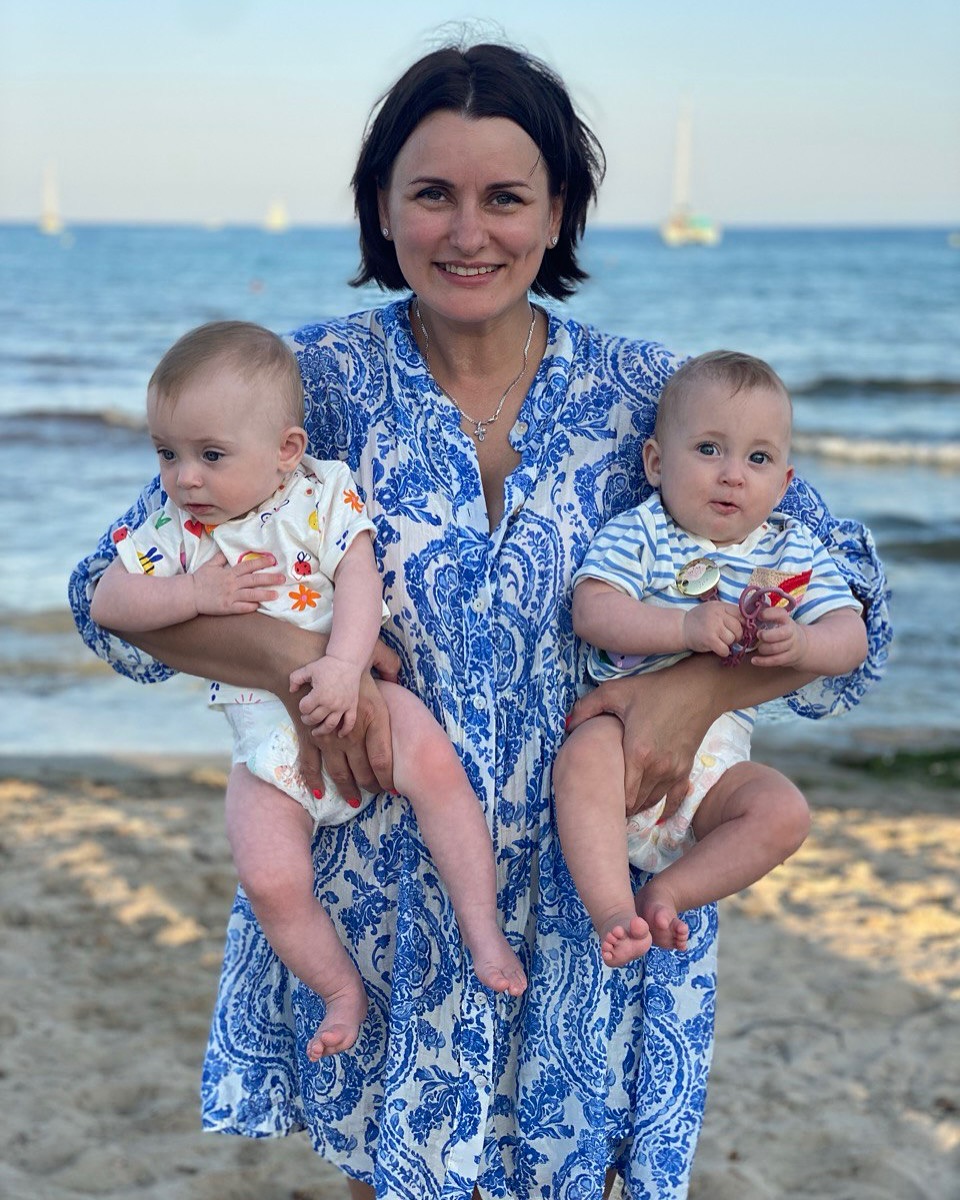 Лиза Глинская с дочерьми