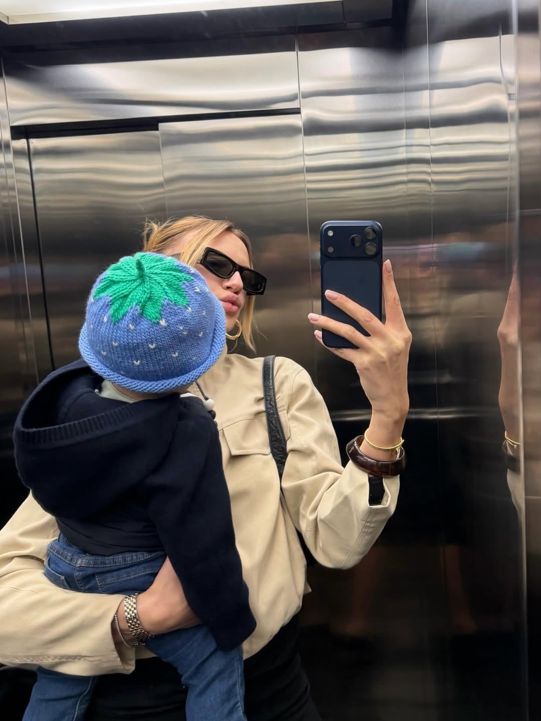 Леся Никитюк с сыном