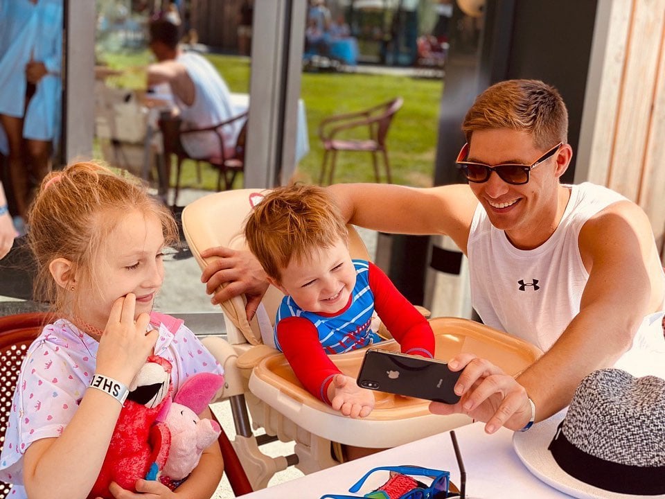 Дети Остапчука от первого брака