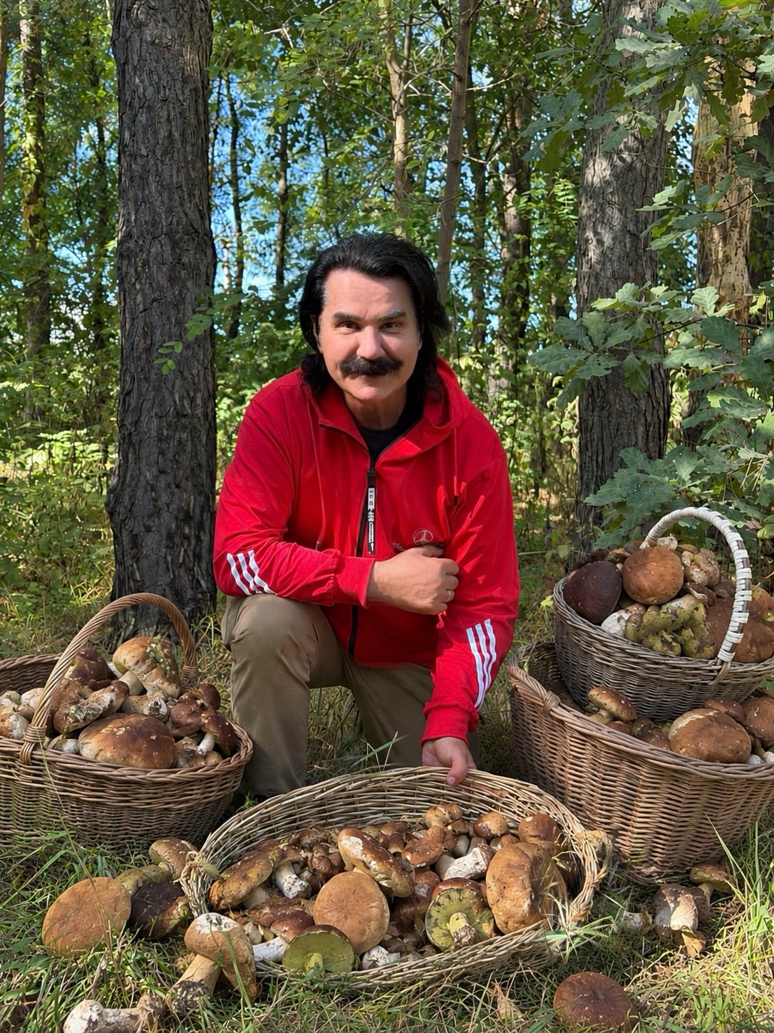 Павел Зибров и корзины