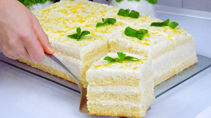 Лимонный торт