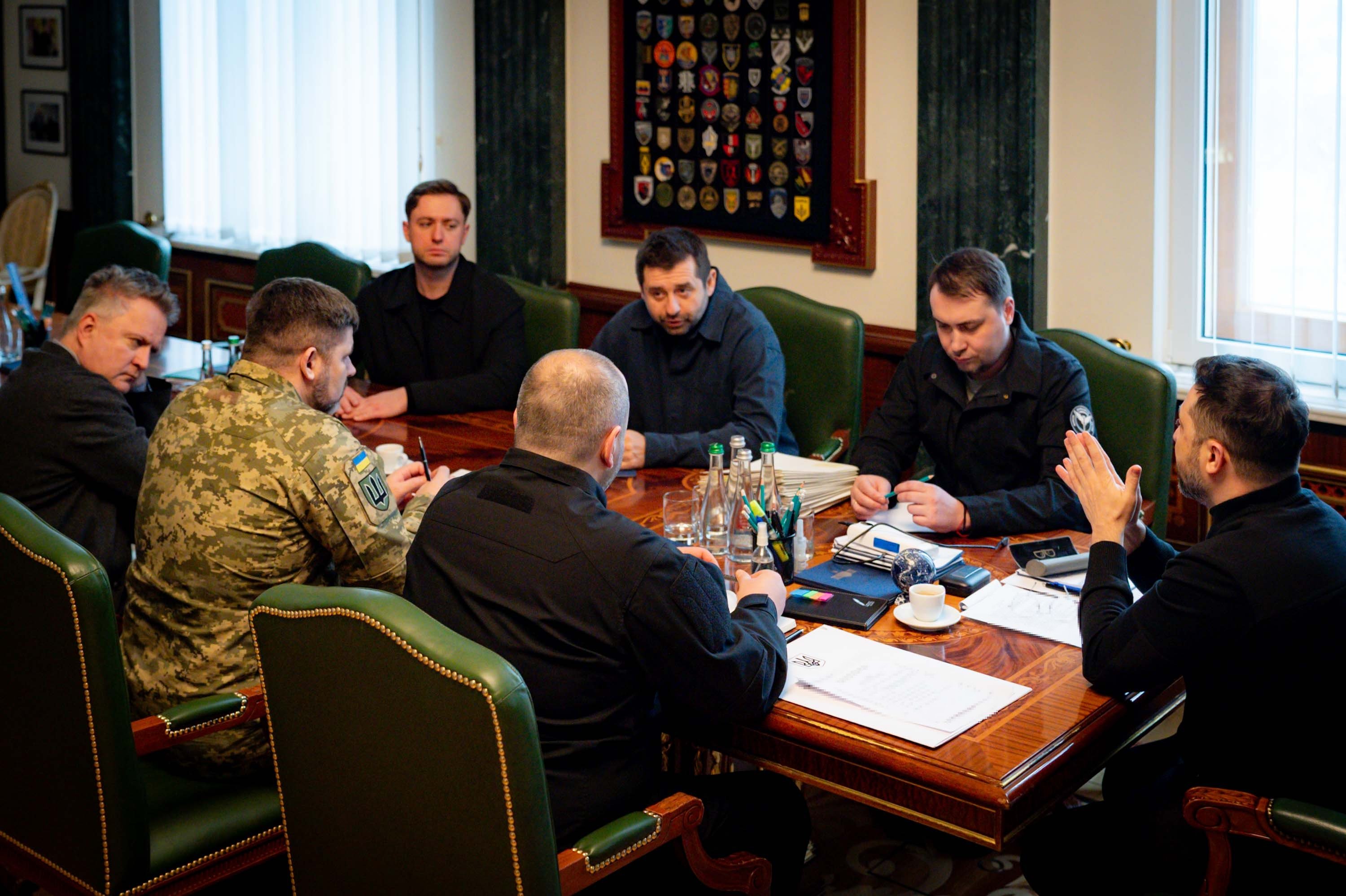 Доклад делегации после переговоров в ОАЭ/Фото: ОП