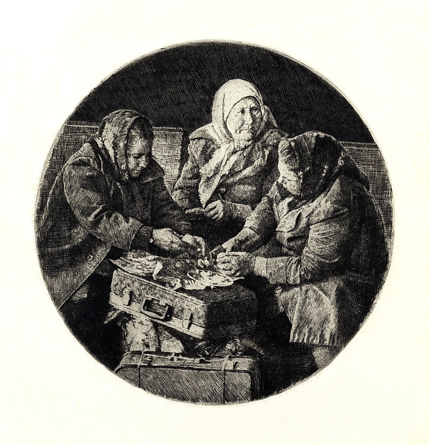 Андрей Шабунин офорт