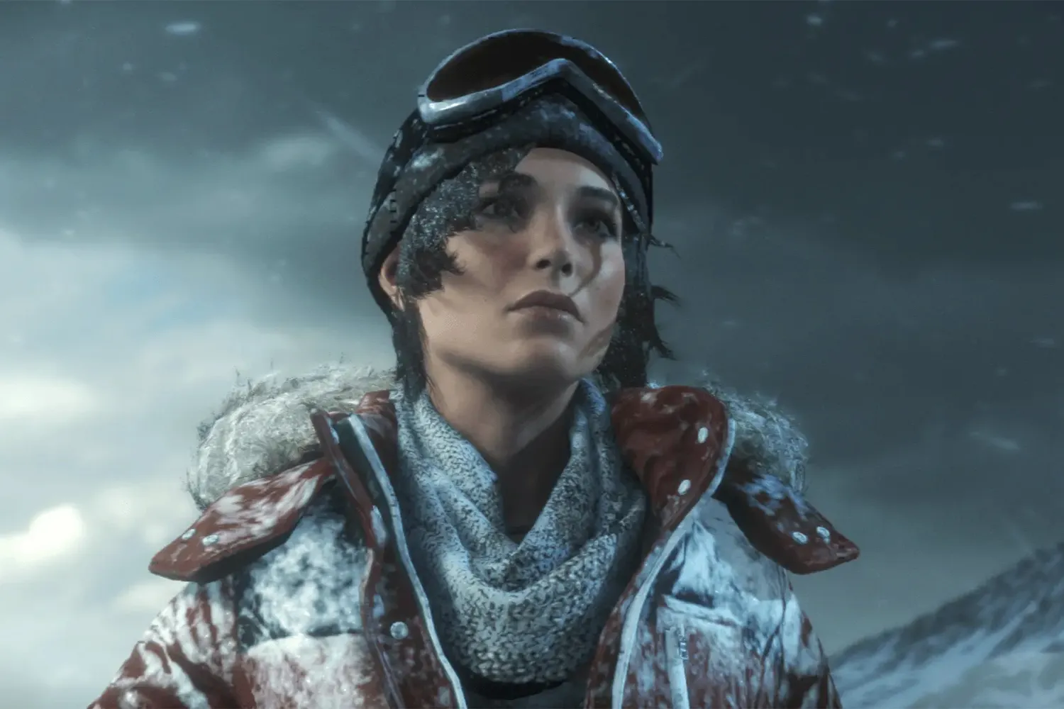 Камилла Ладдингтон в роли Лары Крофт в трилогии видеоигр &laquo;Tomb Raider Survivor&raquo;.