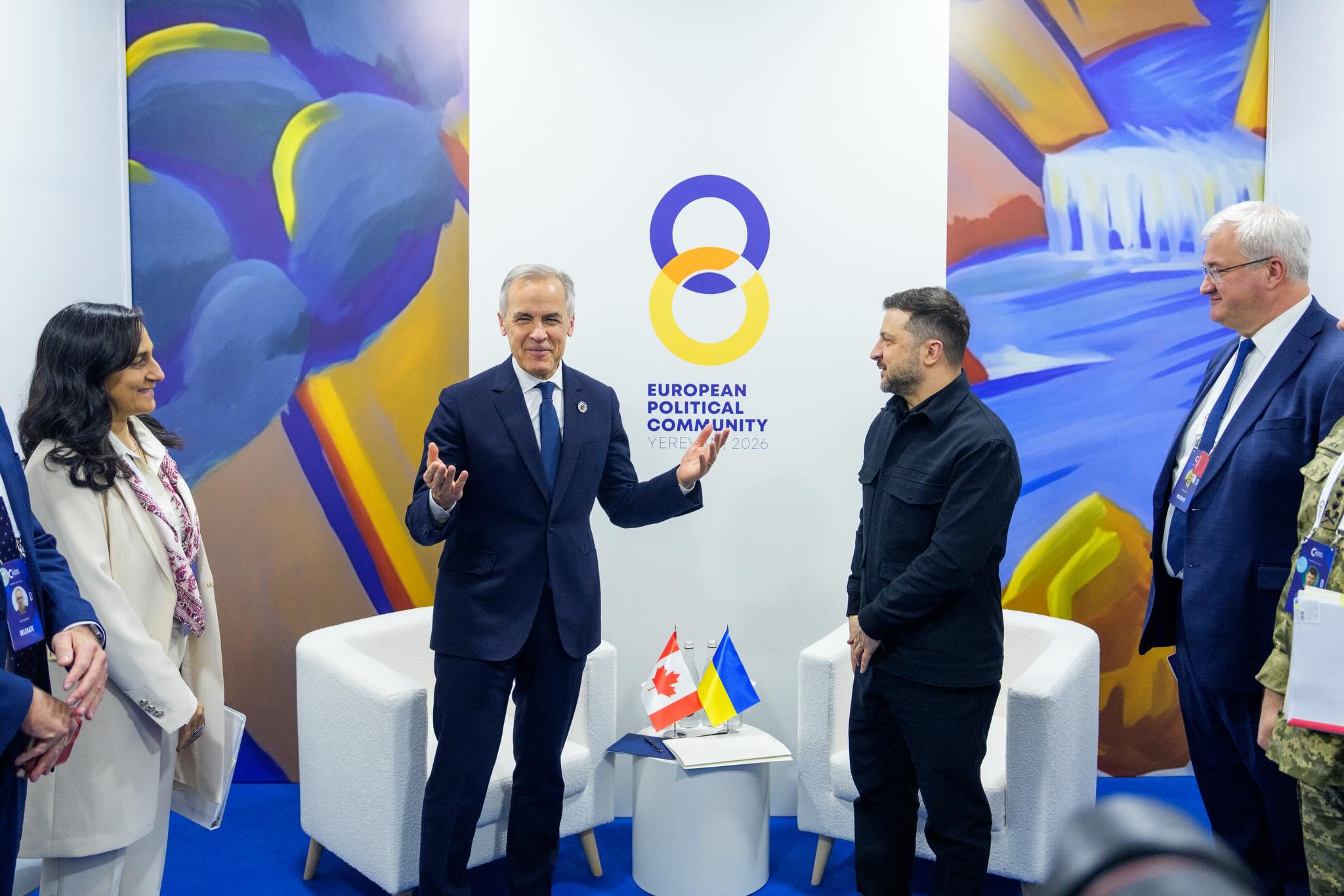 Премьер-министр Канады Марк Карни и президент Украины Владимир Зеленский/Фото: facebook.com/andrii.plakhotniuk