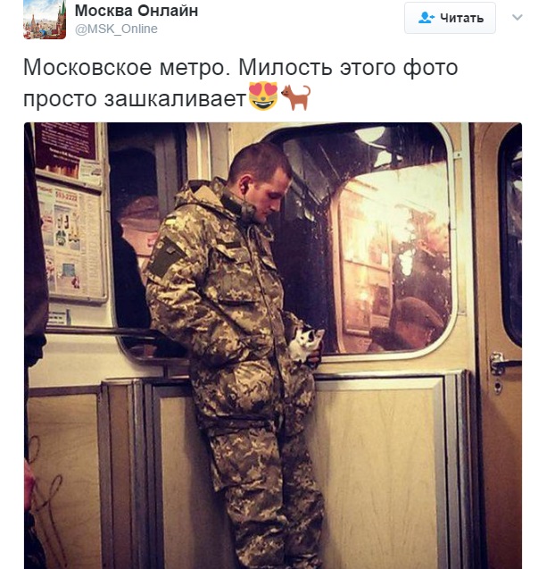 В сети высмеяли \"московское\" фото с бойцом ВСУ. ФОТО