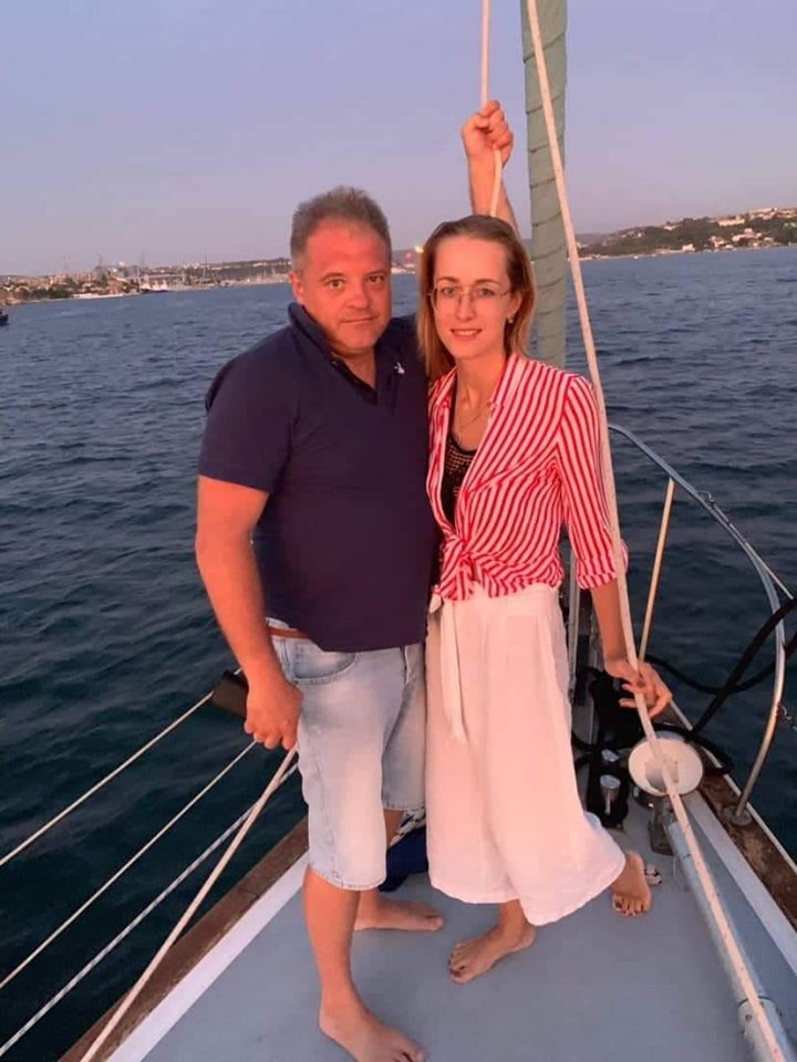 На Керченском мосту засветился на фото «пожиратель Трампа» с женой. ВИДЕО