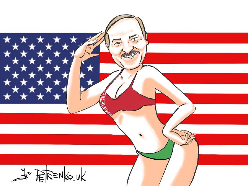 Слова Лукашенко о США высмеяли новой карикатурой