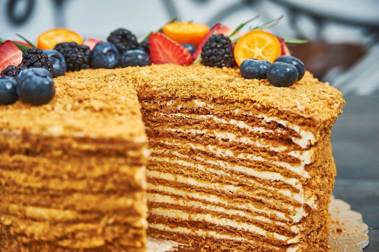 Классический торт Добош, пошаговый рецепт с фото на ккал