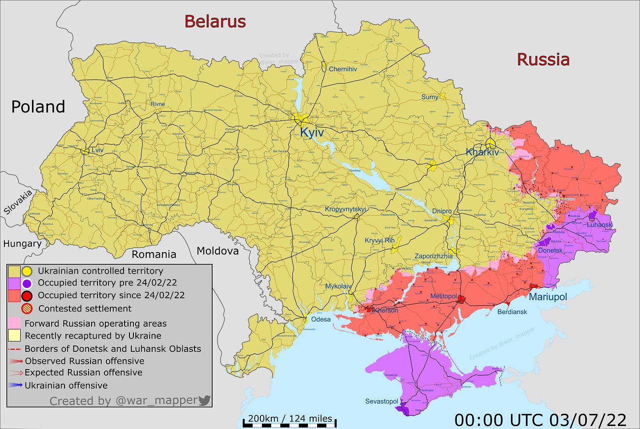 ДНР на карте: как выглядит Донецкая область на карте Украины и мира