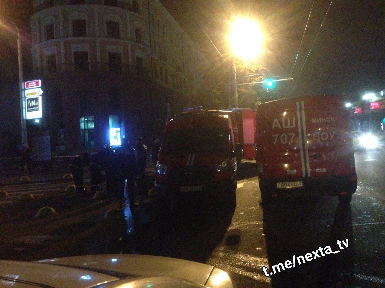 В центре Минска прогремел взрыв: опубликованы фото и видео