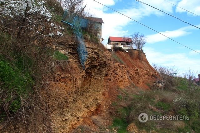 Журналісти розповіли, як Одеса сповзає в море: опубліковано фото