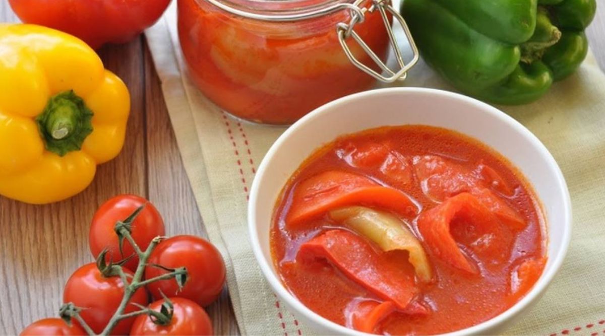 Салат из помидоров с морковью и болгарским перцем (на зиму) — рецепты | Дзен