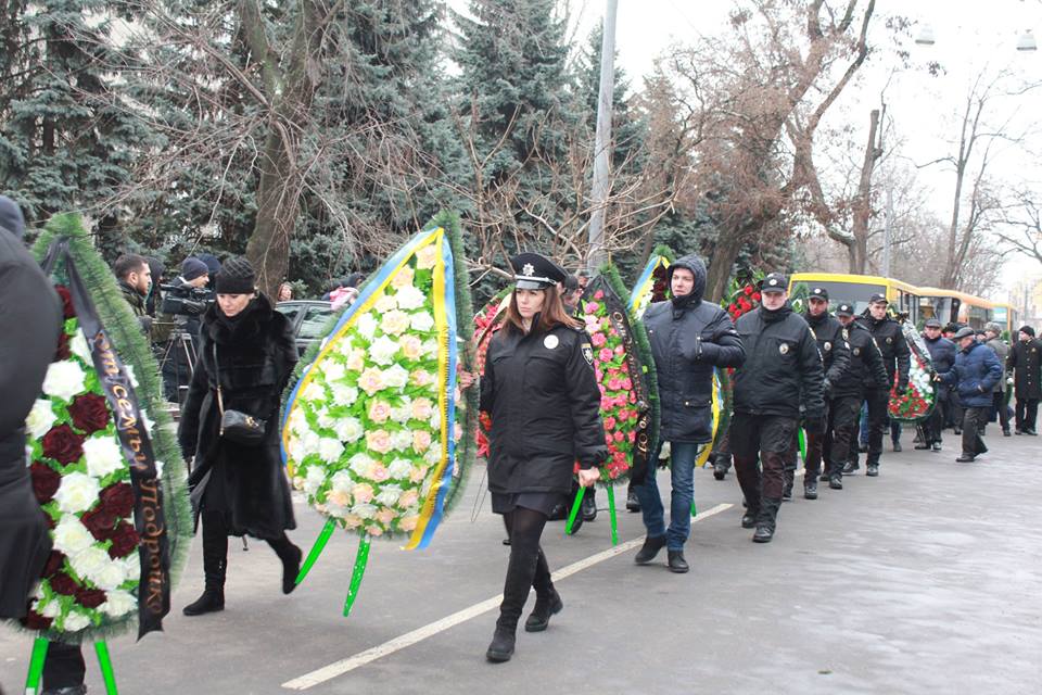 В Одесі попрощалися із загиблим при перестрілці поліцейським: опубліковано фото