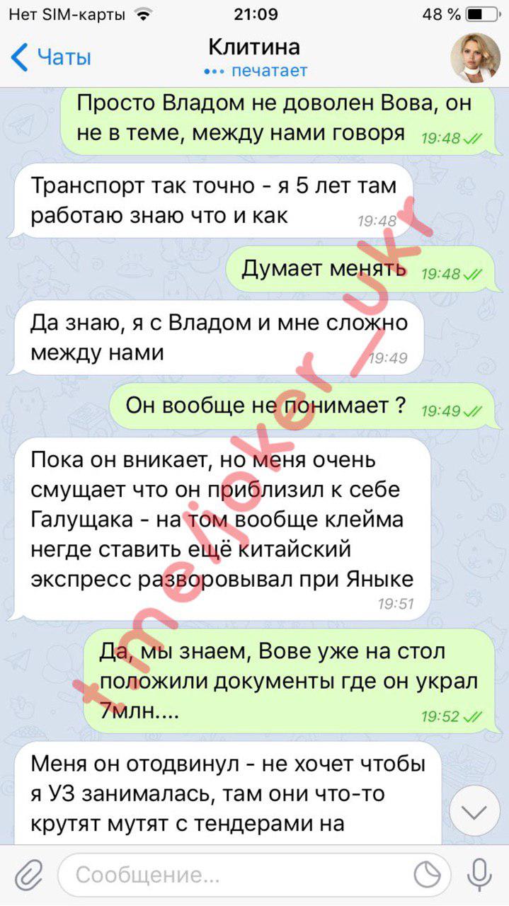 "Довіра до неї падає. Але це вже проблема моїх взаємин із нею", - Криклій про свою заступницю Клітіну - Цензор.НЕТ 752