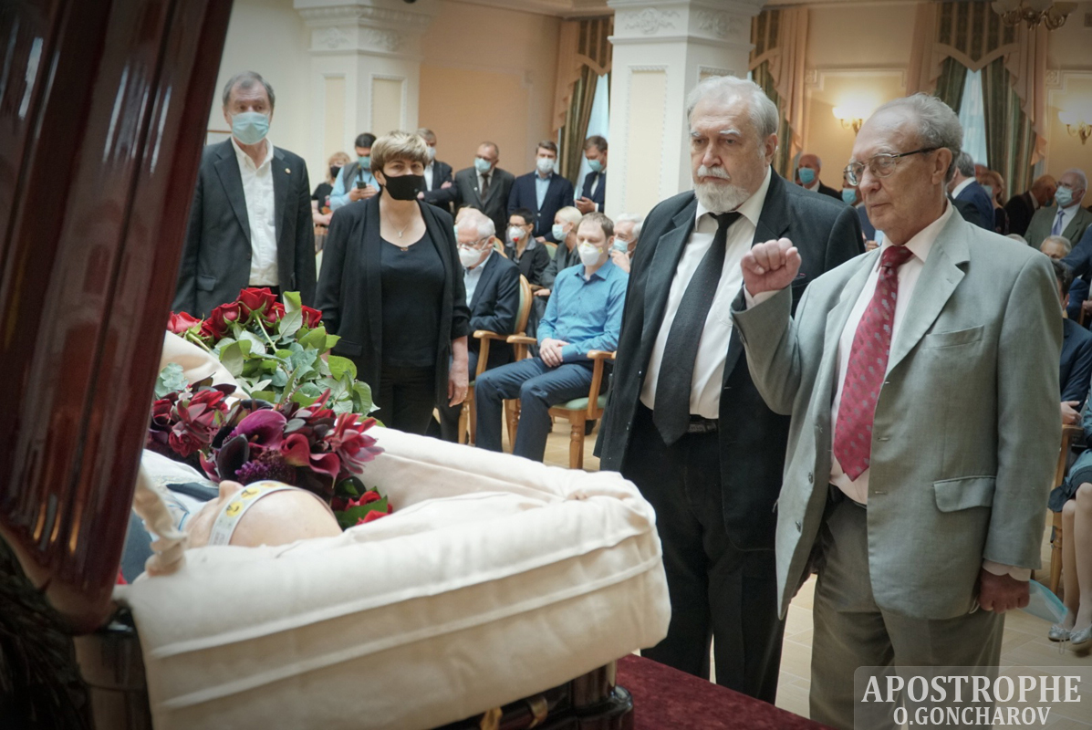 Прощание с Борисом Патоном похороны Киев фото Апостроф