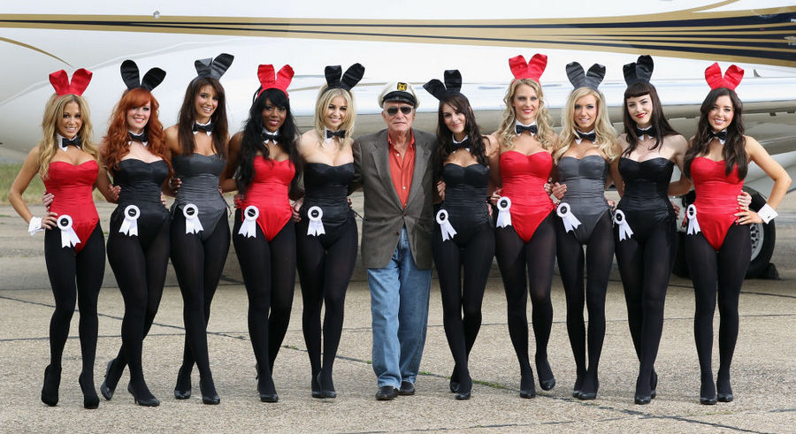 Невеста основателя Playboy на 60 лет моложе